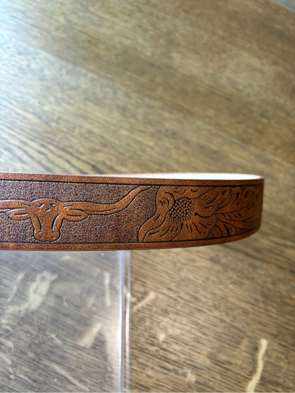Western Silver Eagle Belt Buckle With Hidden utility knife